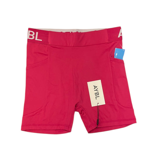 Athletic Shorts By Clothes Mentor In Pink, Size: M