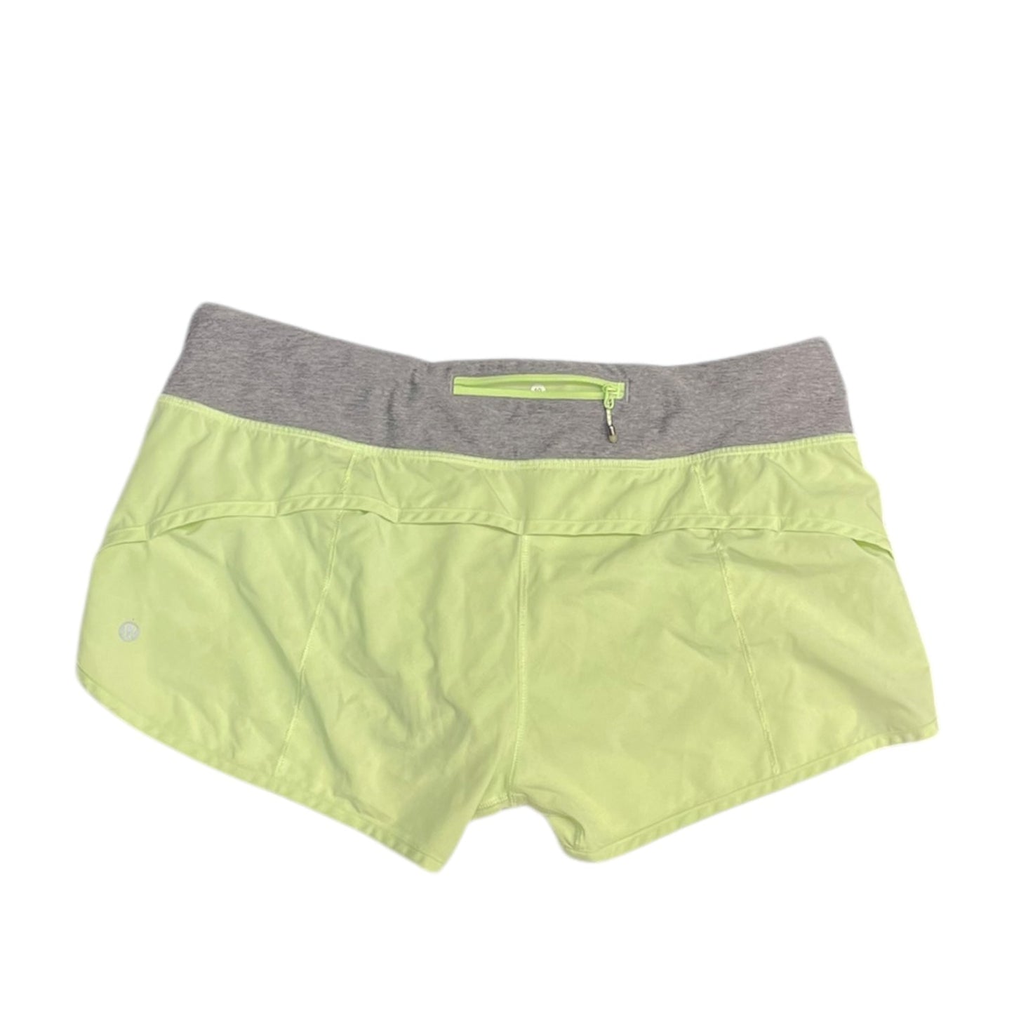 Athletic Shorts By Lululemon In Green, Size: 10