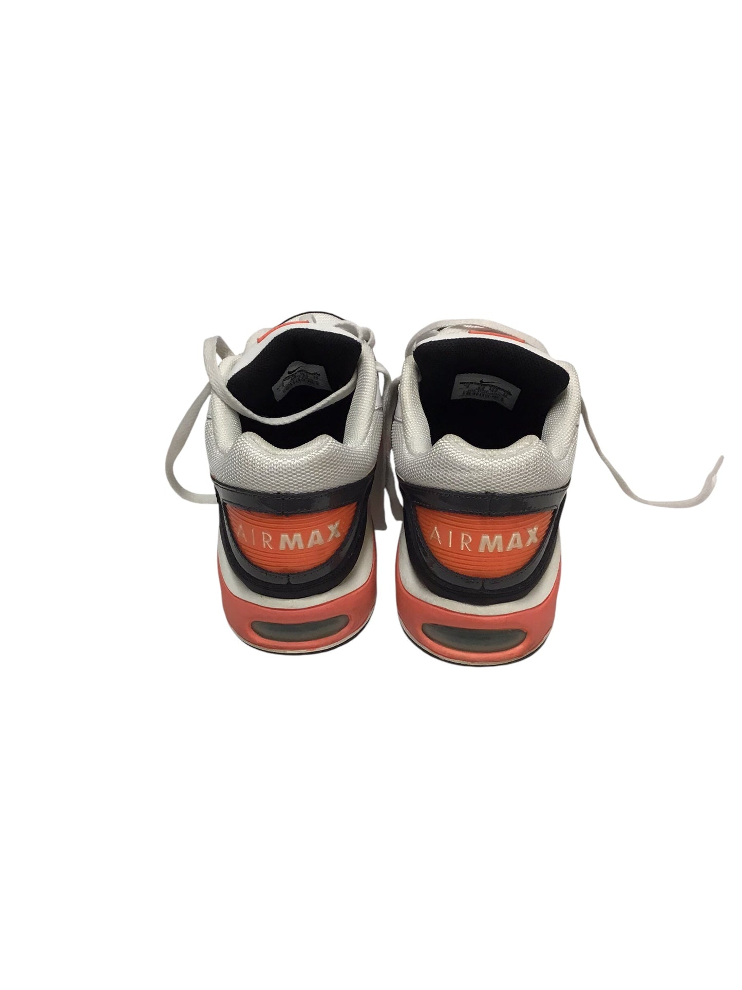 Shoes Sneakers By Nike In Orange & White, Size: 9