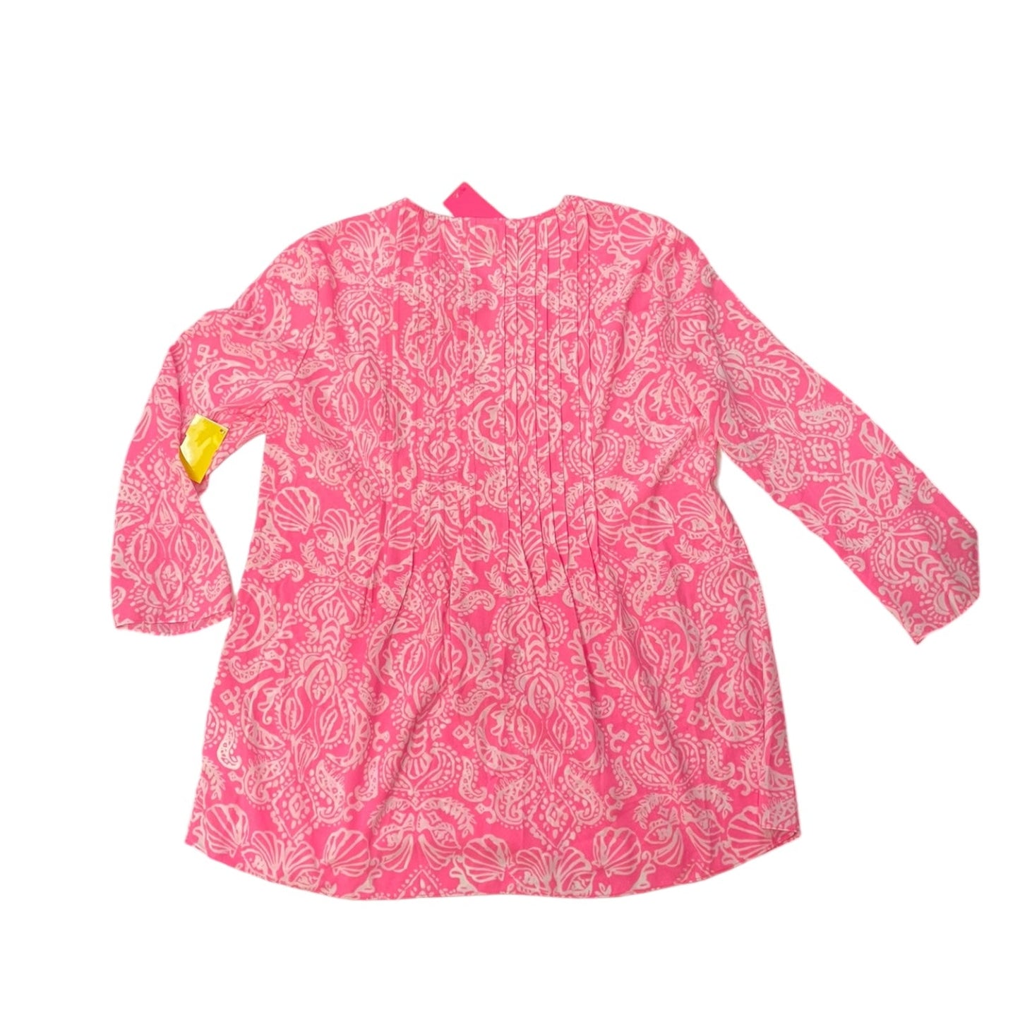 Blouse Long Sleeve By Lilly Pulitzer In Pink, Size: Xs