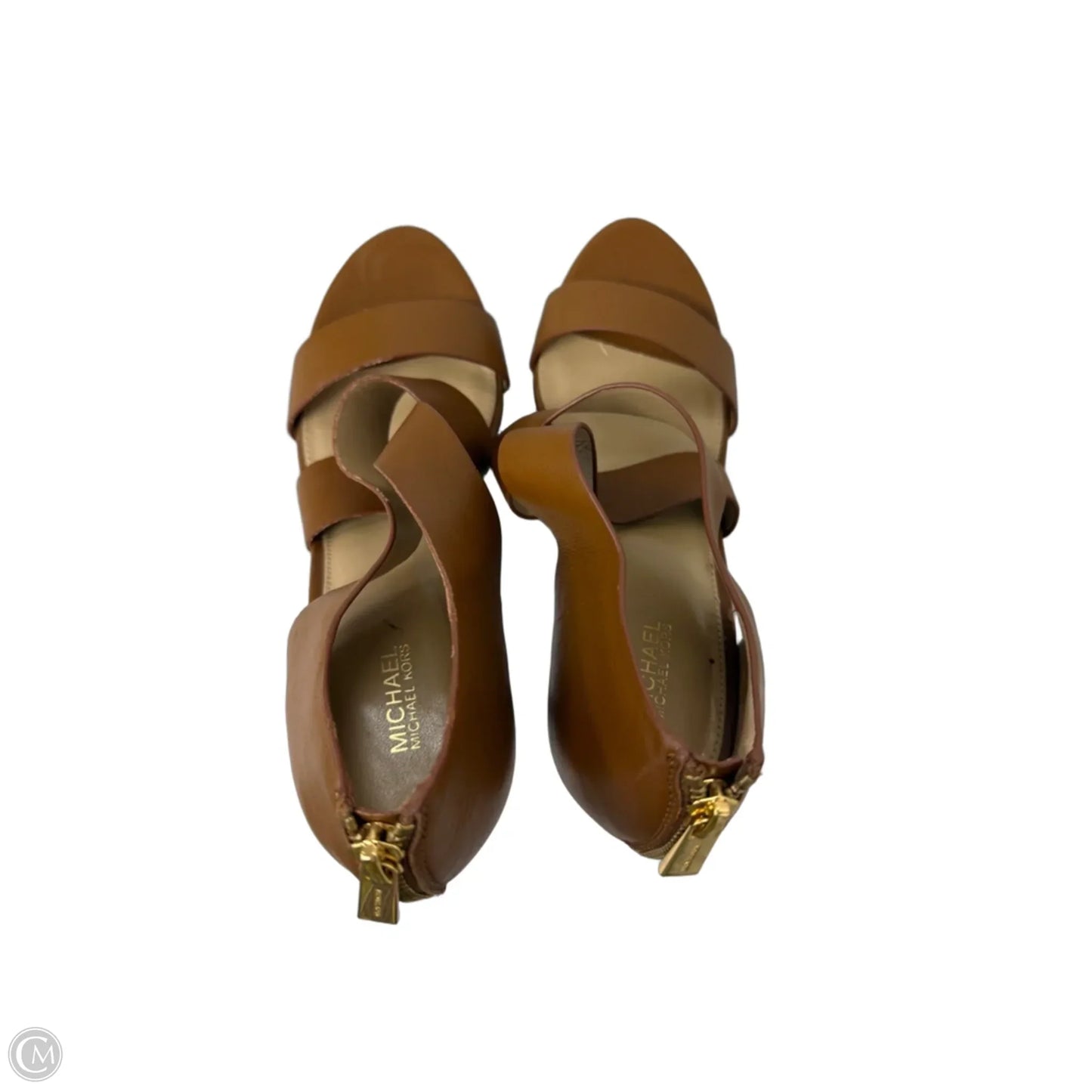 Shoes Heels Stiletto By Michael By Michael Kors In Brown, Size: 9