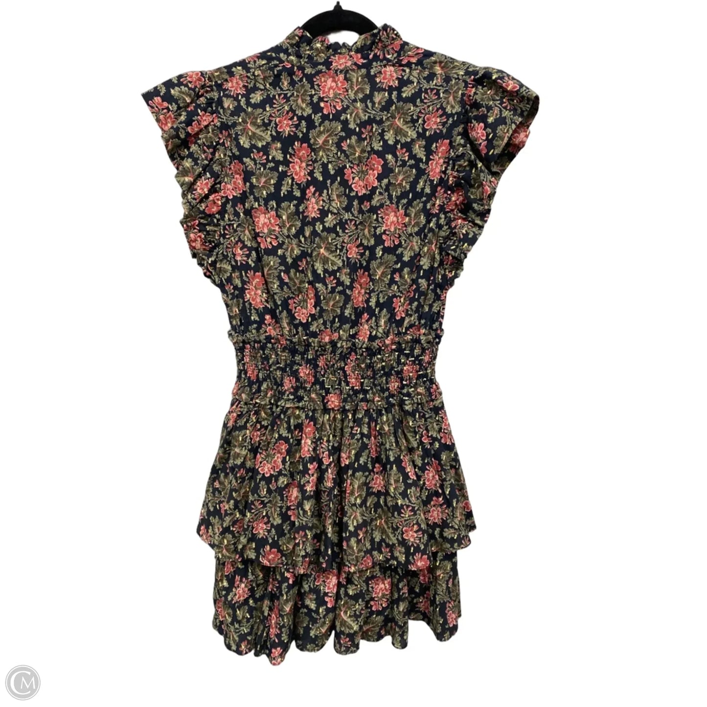 Dress Casual Short By Clothes Mentor In Floral Print, Size: M