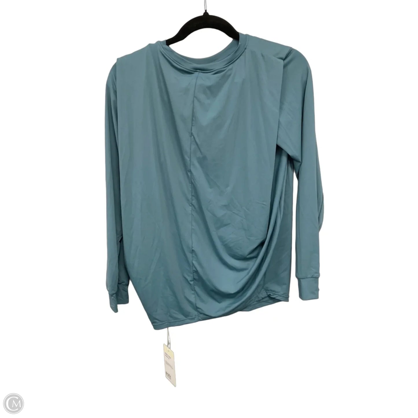 Athletic Top Long Sleeve Crewneck By Halara In Green, Size: Xs