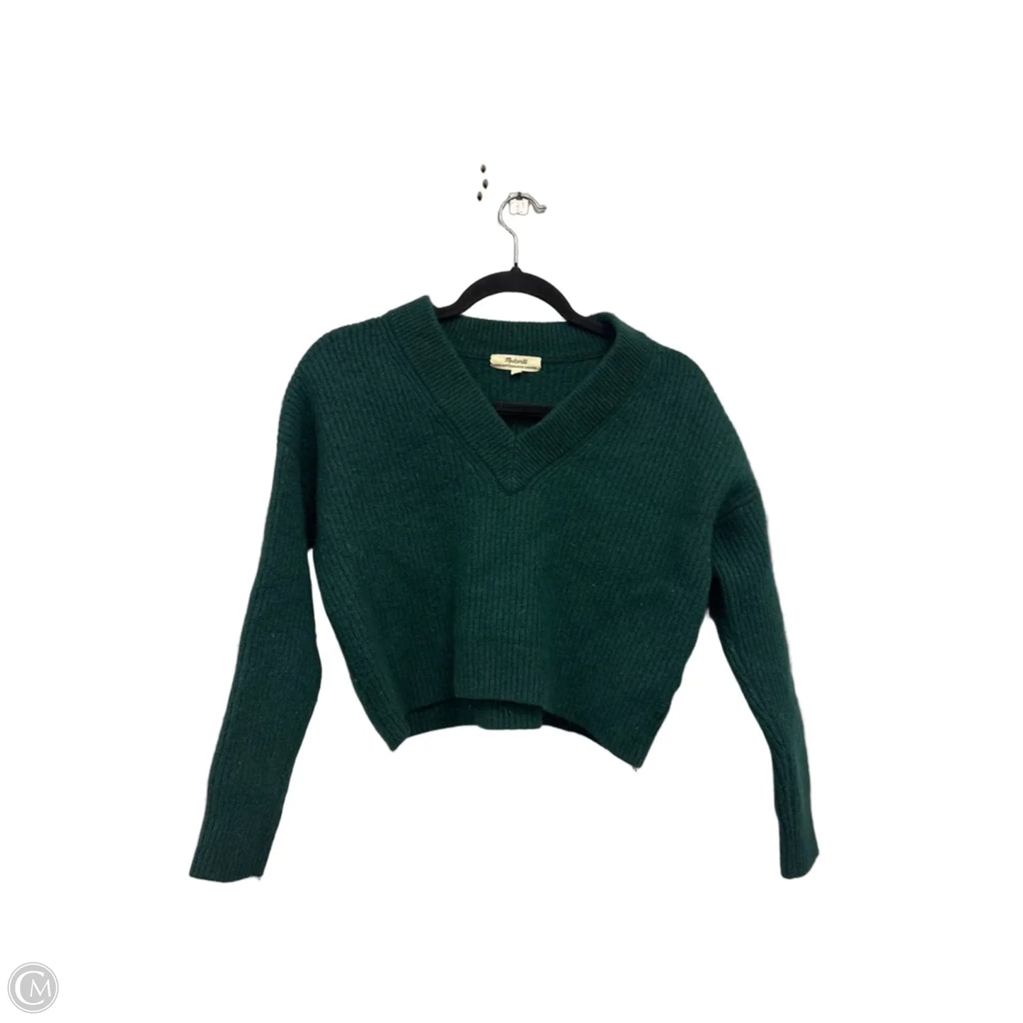 Sweater By Madewell In Green, Size: Xs