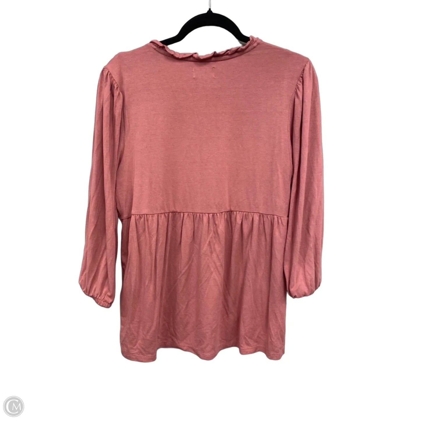 Top Long Sleeve By Wonderly In Mauve, Size: S