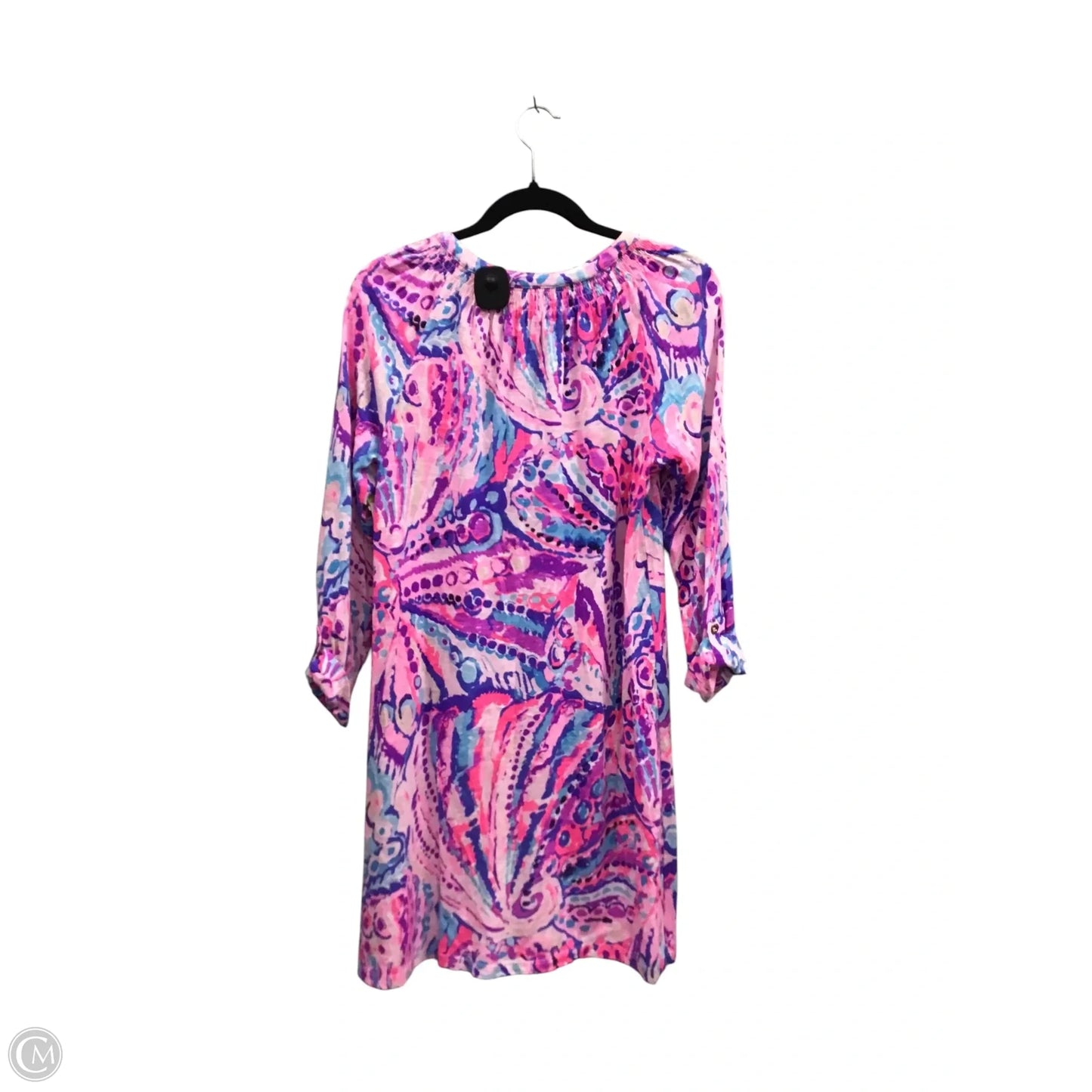 Dress Designer By Lilly Pulitzer In Blue & Pink, Size: M