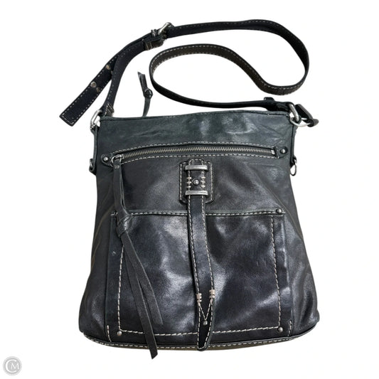 Crossbody Leather By Lucky Brand, Size: Medium