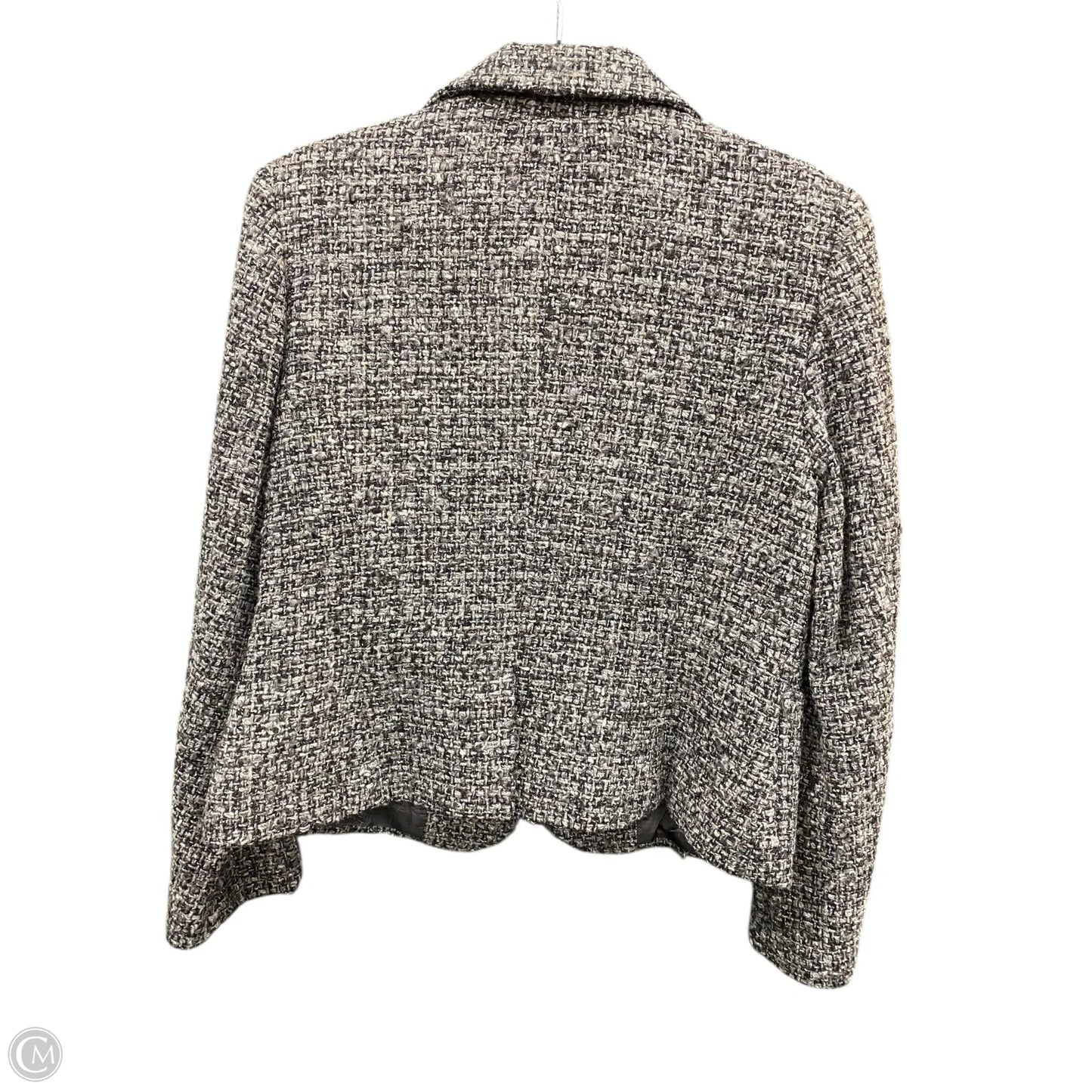 Blazer By Kate Hill In Grey, Size: 12