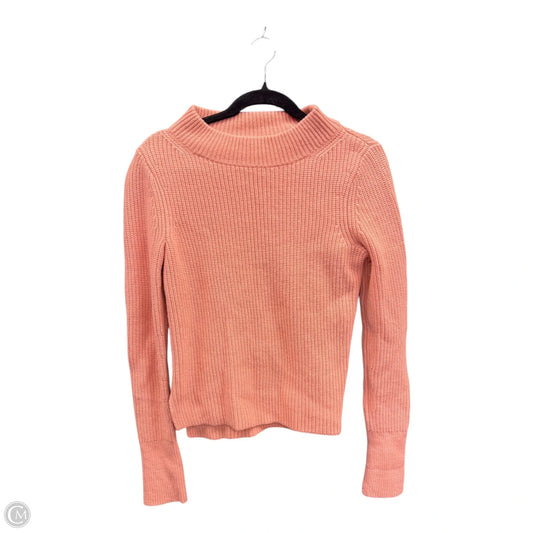 Sweater Designer By Lafayette 148 In Peach, Size: S