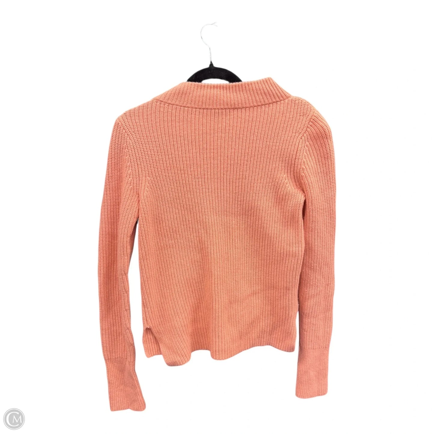 Sweater Designer By Lafayette 148 In Peach, Size: S