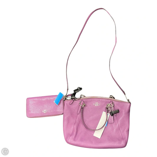 Handbag Designer By Coach, Size: Medium