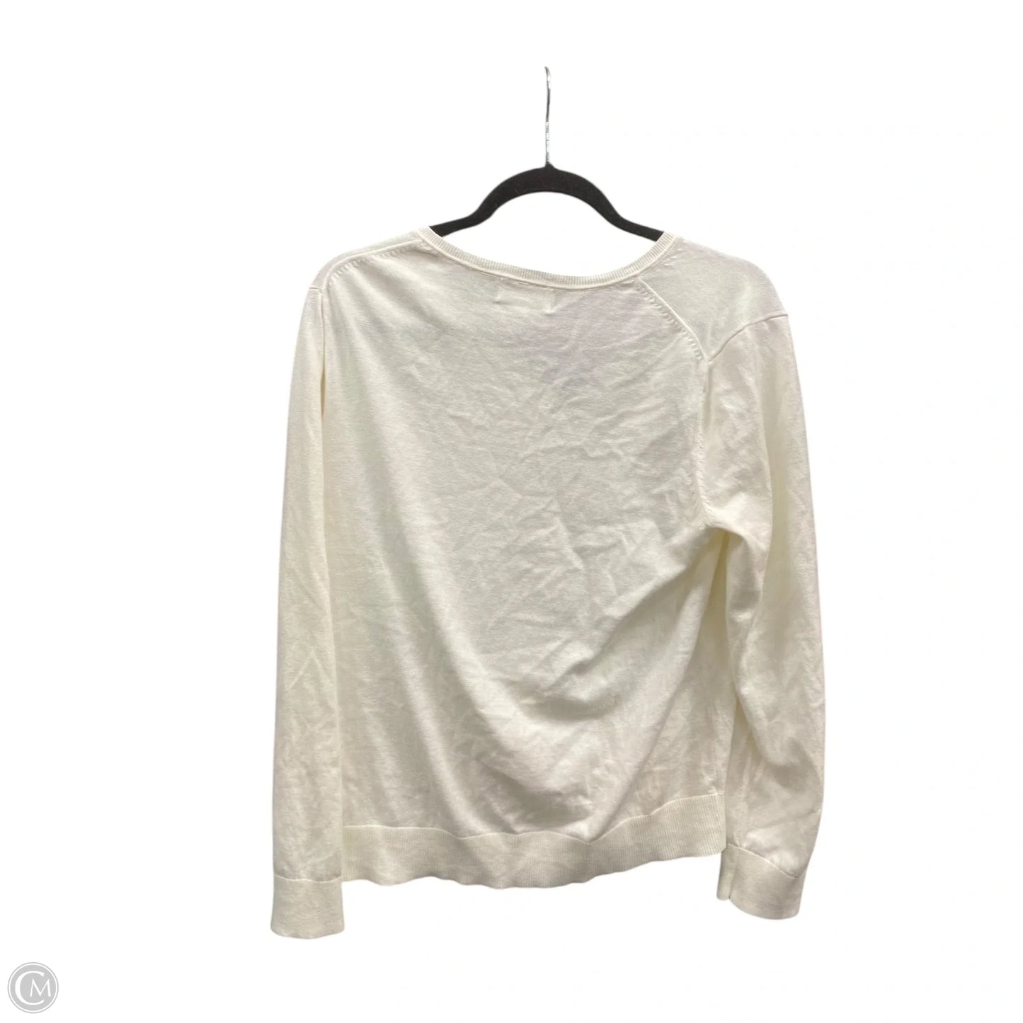 Sweater By Banana Republic In Cream, Size: L