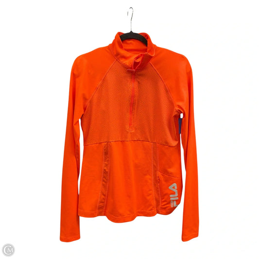 Athletic Fleece By Fila In Orange, Size: M