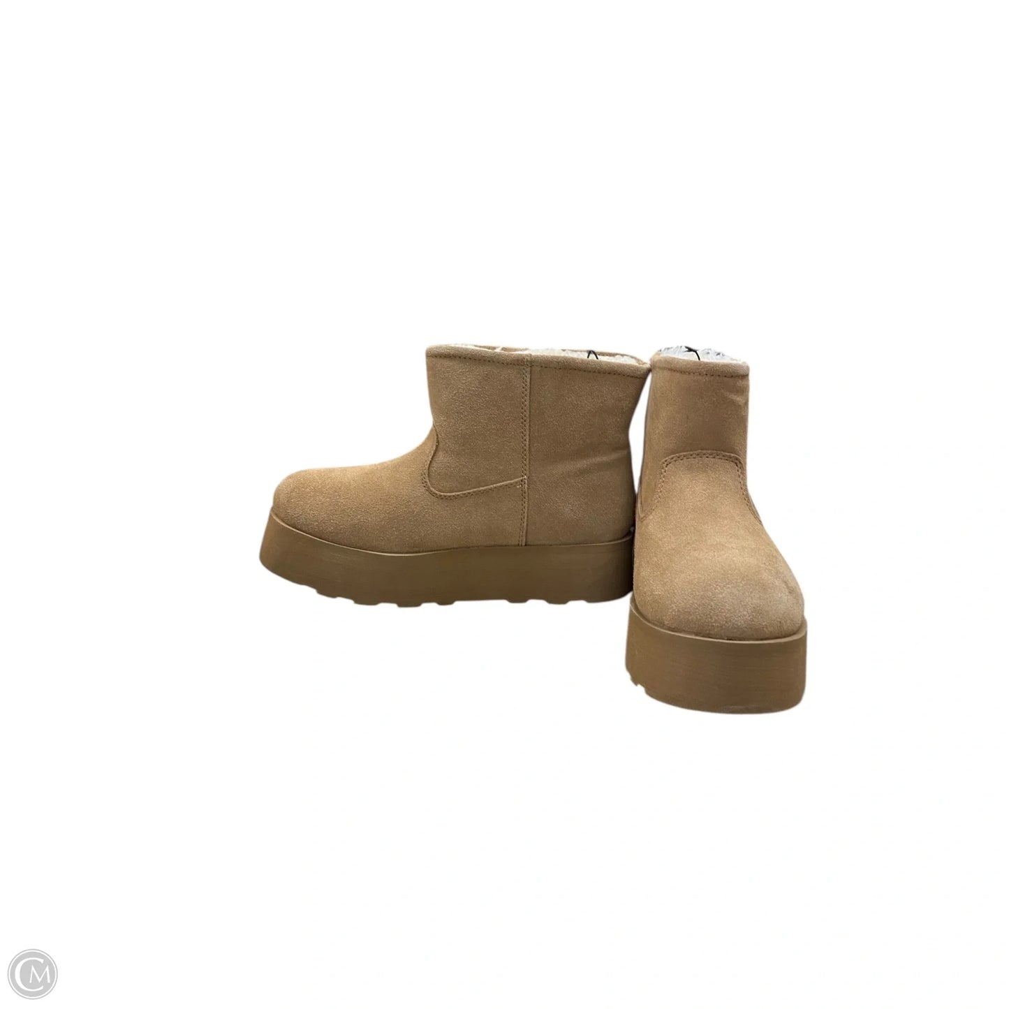 Boots Ankle Flats By Time And Tru In Tan, Size: 6