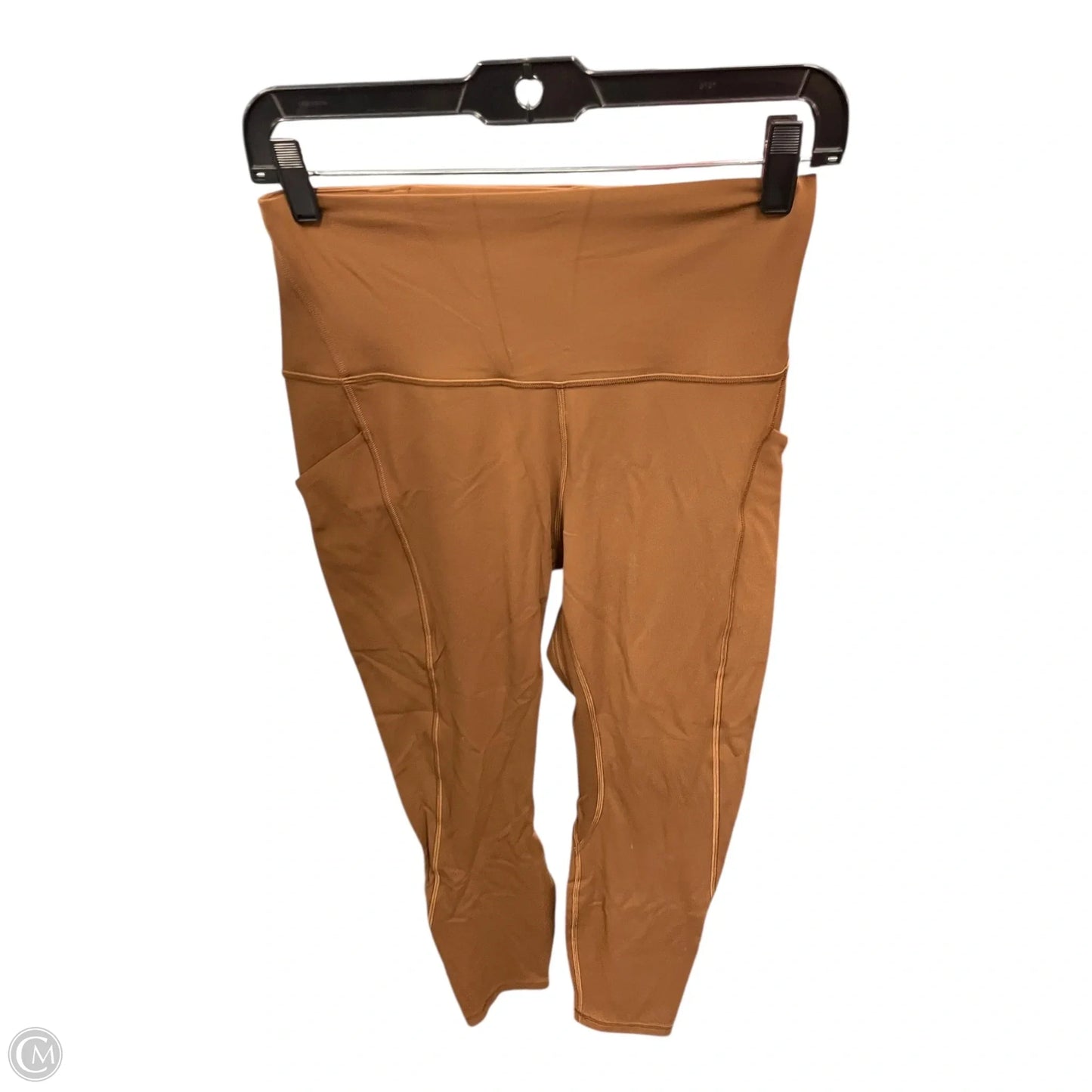 Athletic Leggings By Lululemon In Brown, Size: 8