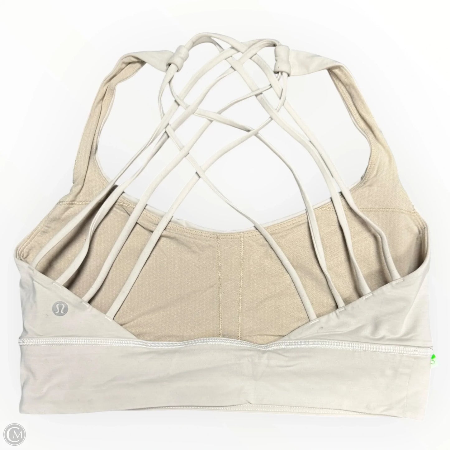 Athletic Bra By Lululemon In Grey, Size: 12