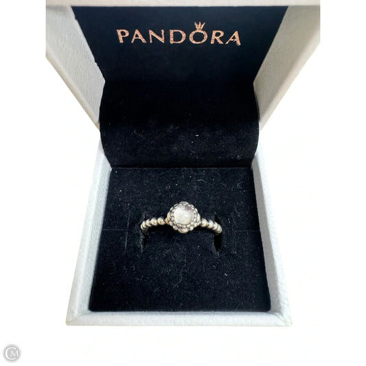 Ring Sterling Silver By Pandora, Size: 7