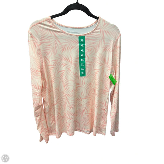 Swimsuit Top By 32 Degrees In Peach, Size: Xl