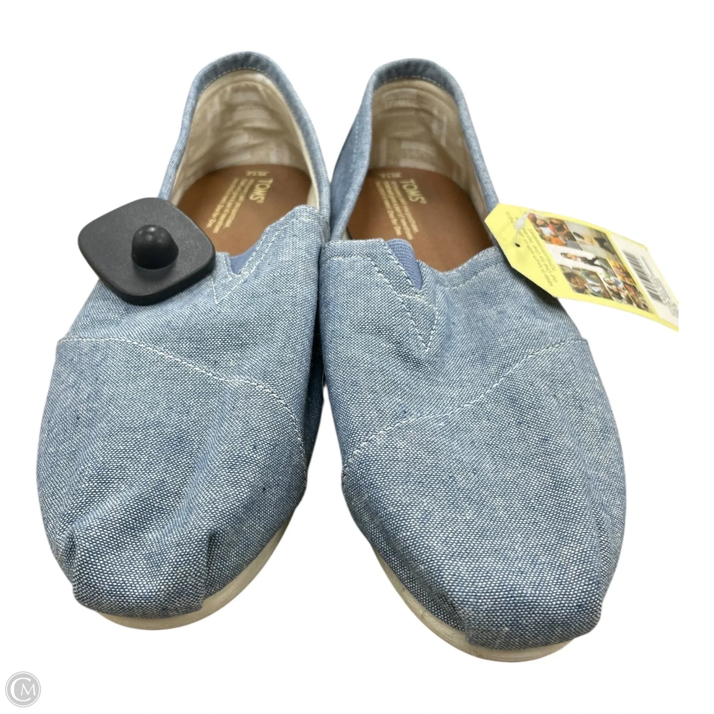 Shoes Flats By Toms In Blue, Size: 12