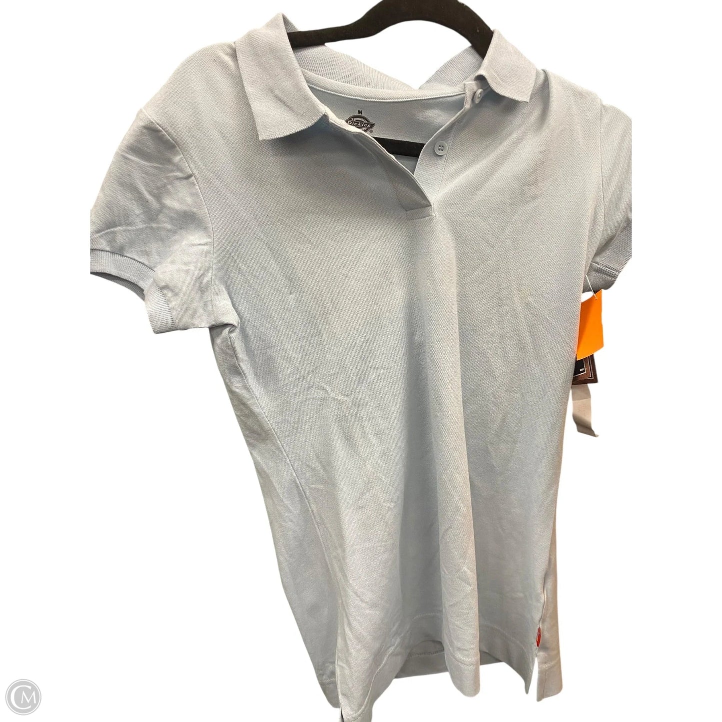Top Short Sleeve By Dickies In Blue, Size: M