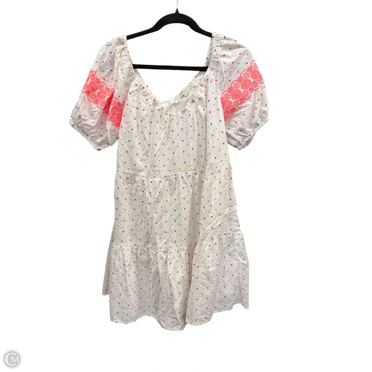 Dress Casual Short By Loft In Polkadot Pattern, Size: S