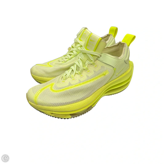 Shoes Athletic By Nike In Yellow, Size: 7.5