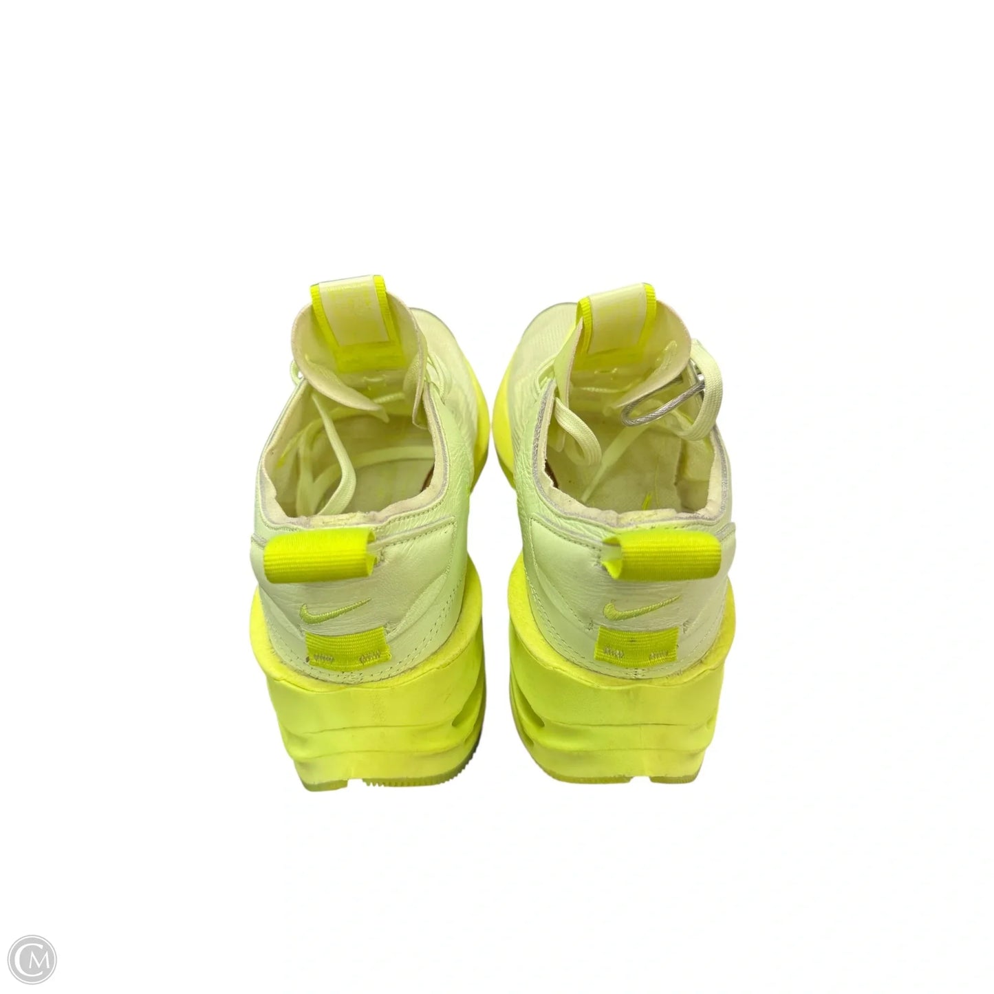 Shoes Athletic By Nike In Yellow, Size: 7.5