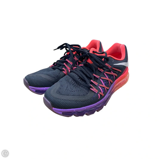 Shoes Athletic By Nike In Black & Orange, Size: 8.5