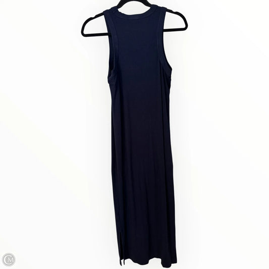 Dress Casual Maxi By Banana Republic In Navy, Size: Xs