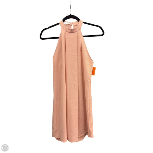 Dress Casual Short By Bishop + Young In Peach, Size: Xs