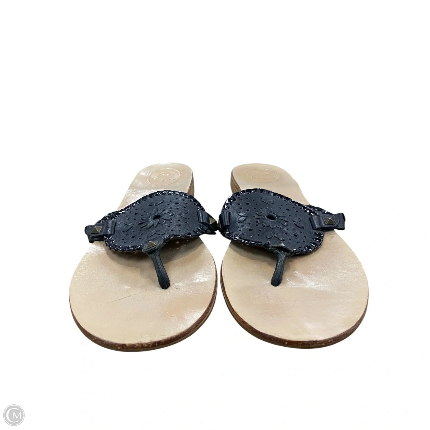 Sandals Flats By Jack Rogers In Black, Size: 9