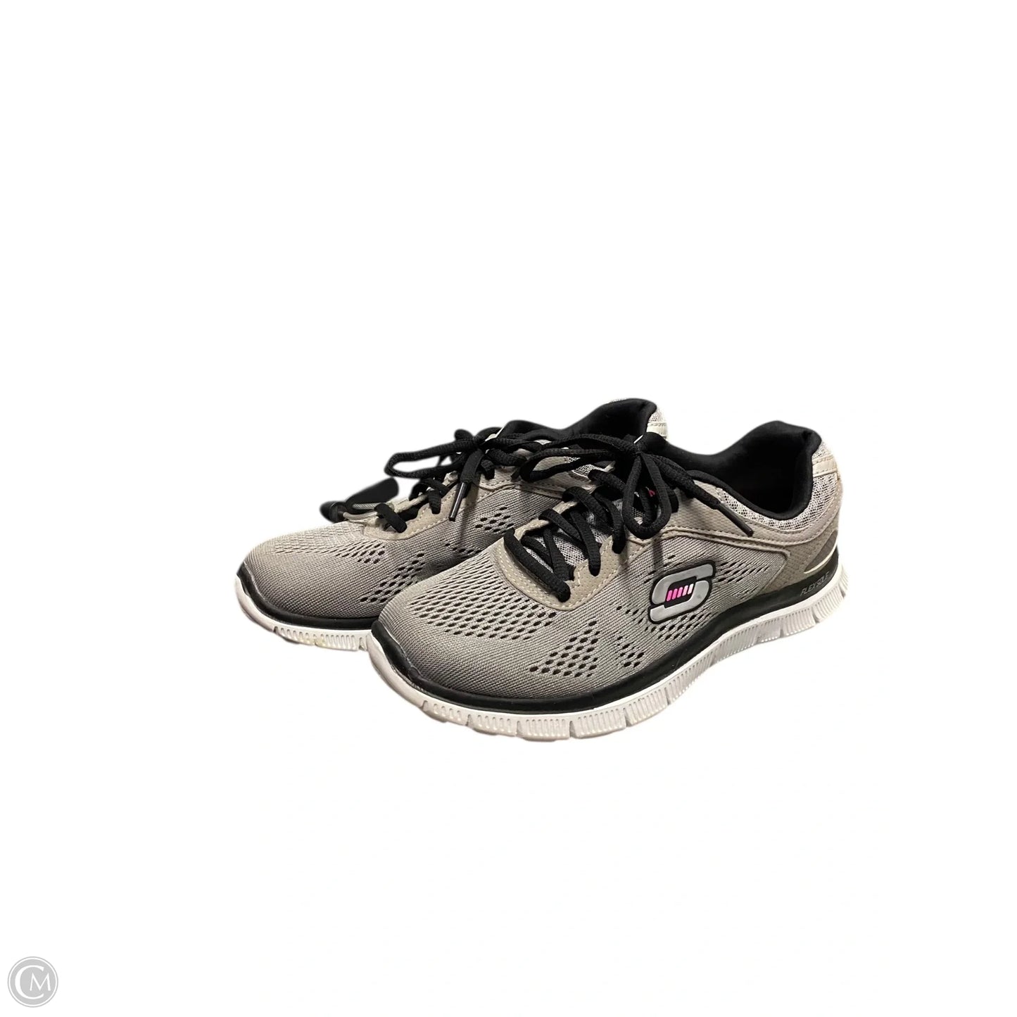 Shoes Athletic By Skechers In Grey, Size: 6