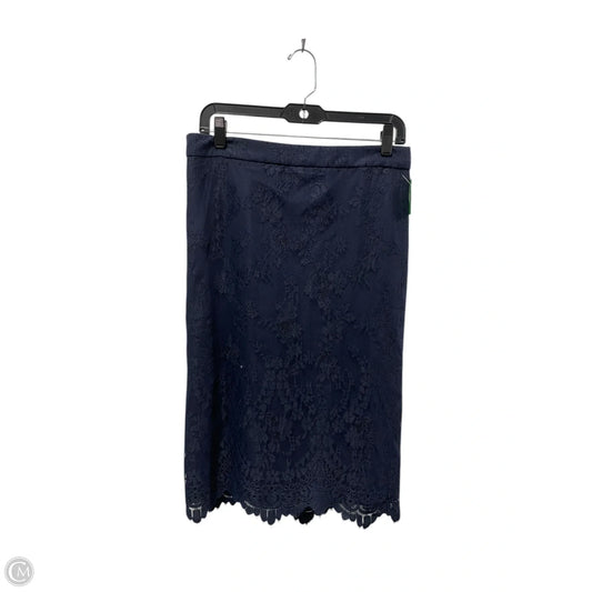 Skirt Midi By J. Crew In Navy, Size: 4