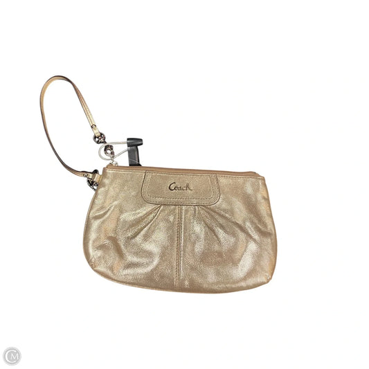 Wristlet Designer By Coach, Size: Medium