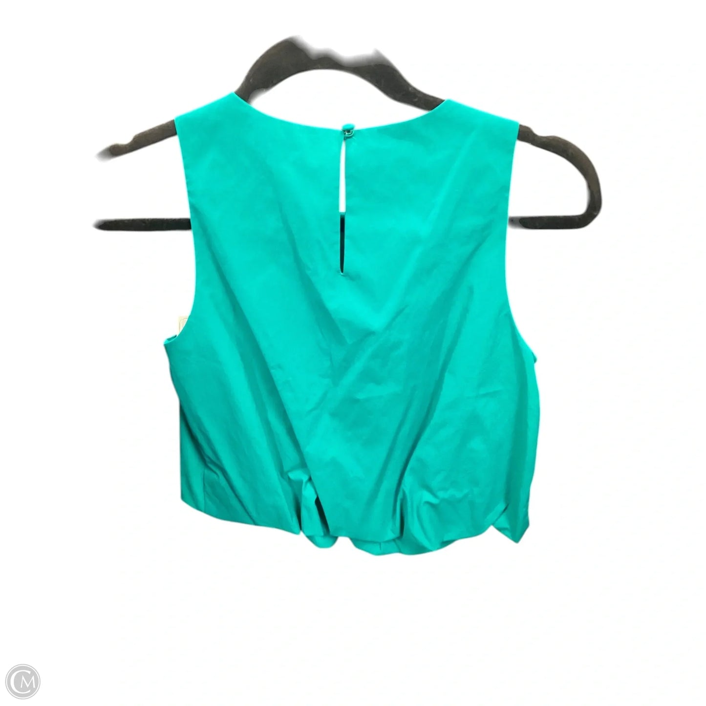 Top Sleeveless By Banana Republic In Green, Size: Xxs