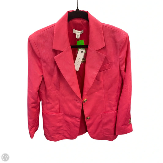 Blazer By Topshop In Pink, Size: 4
