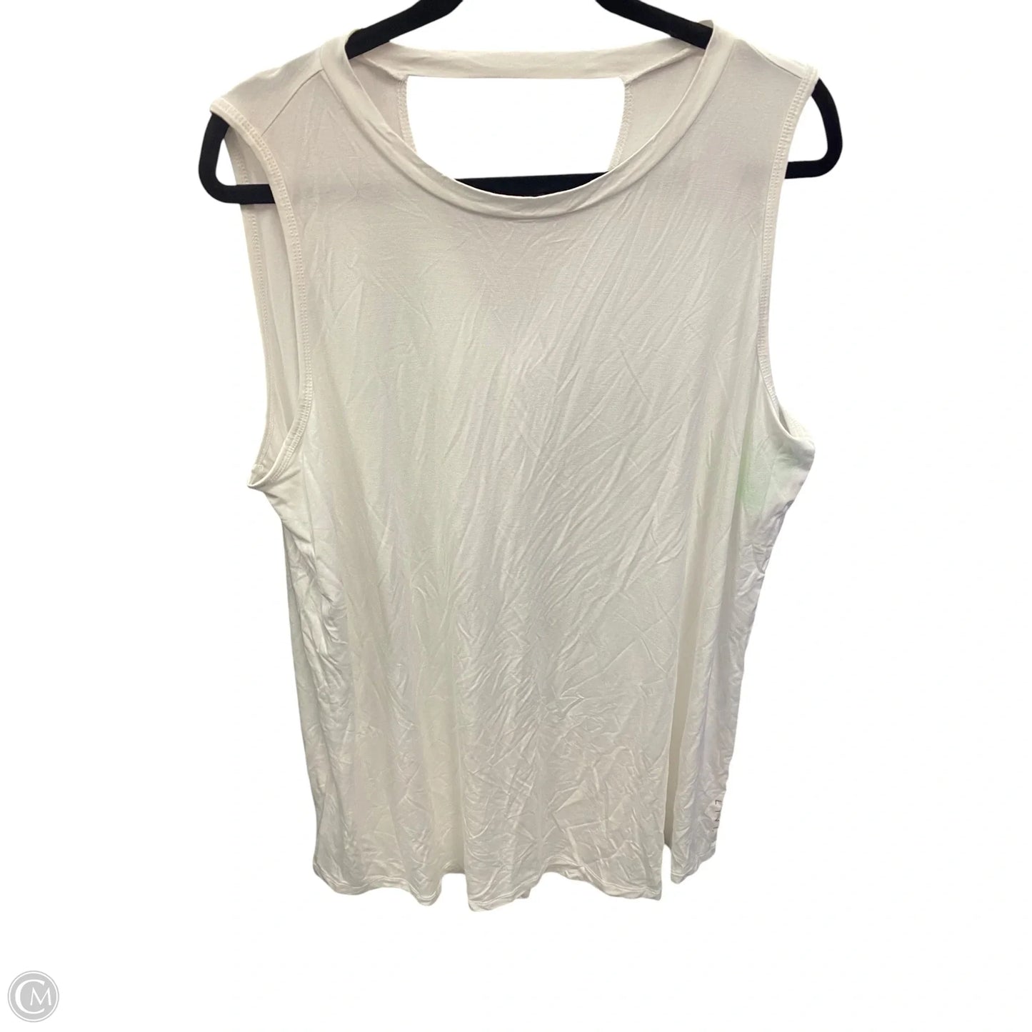 Tank Top By Livi Active In White, Size: 1x
