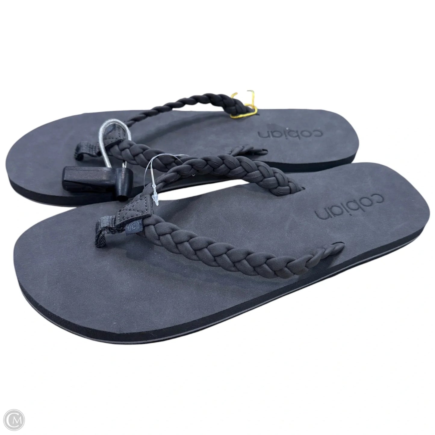 Sandals Flip Flops By Clothes Mentor In Grey, Size: 8