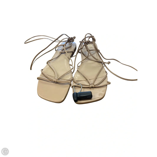 Sandals Flats By Marc Fisher In Tan, Size: 10