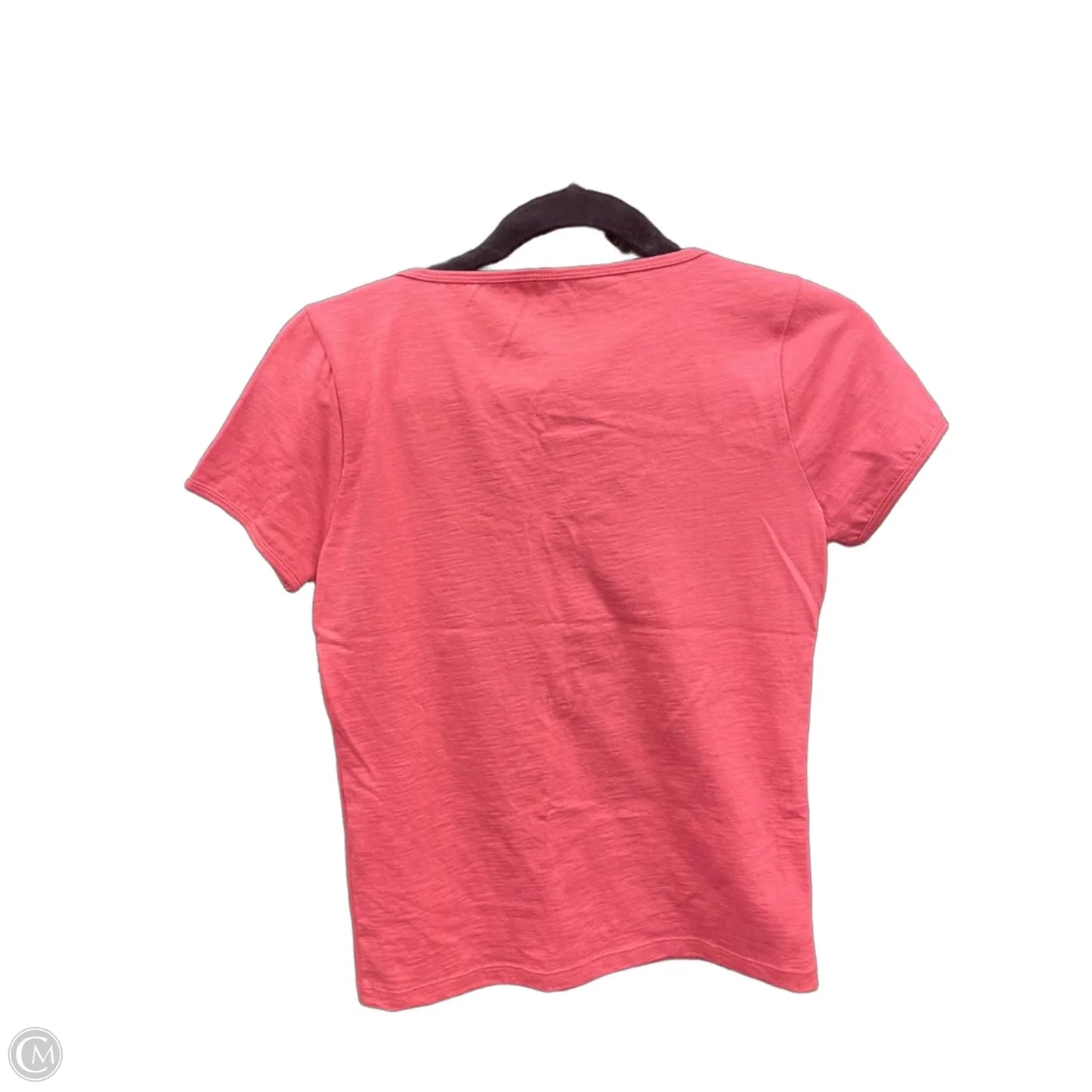 Top Short Sleeve By J. Crew In Coral, Size: Xs