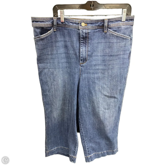 Jeans Cropped By Talbots In Blue, Size: 16