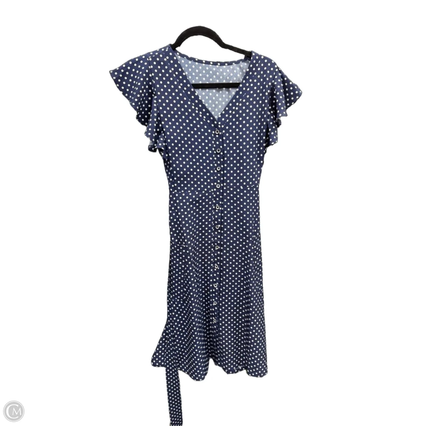 Dress Casual Maxi By Clothes Mentor In Polkadot Pattern, Size: M
