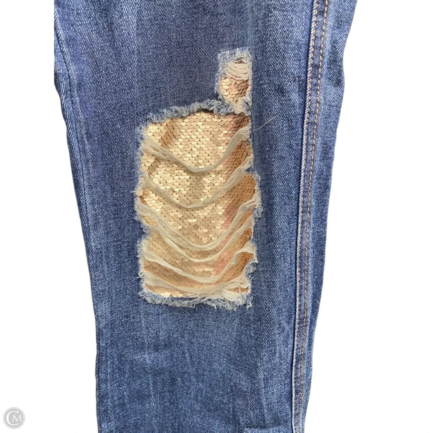 Jeans Straight By Seven 7 In Blue, Size: 8