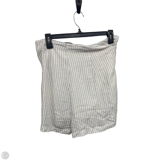 Skort By Clothes Mentor In Striped Pattern, Size: L