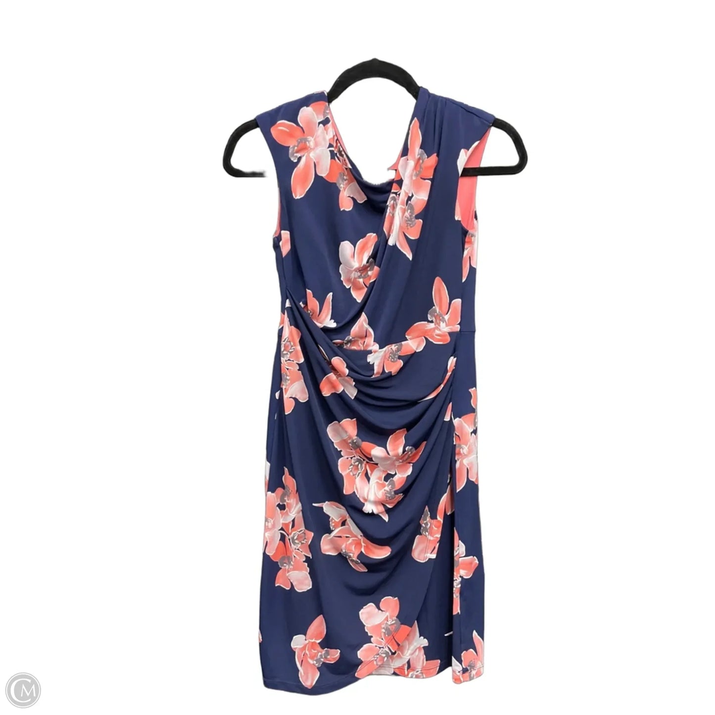 Dress Casual Short By Connected Apparel In Floral Print, Size: 4p