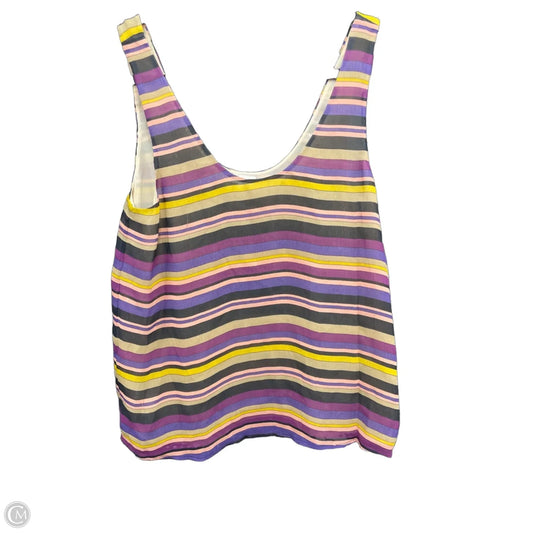 Top Sleeveless By Joie In Striped Pattern, Size: S