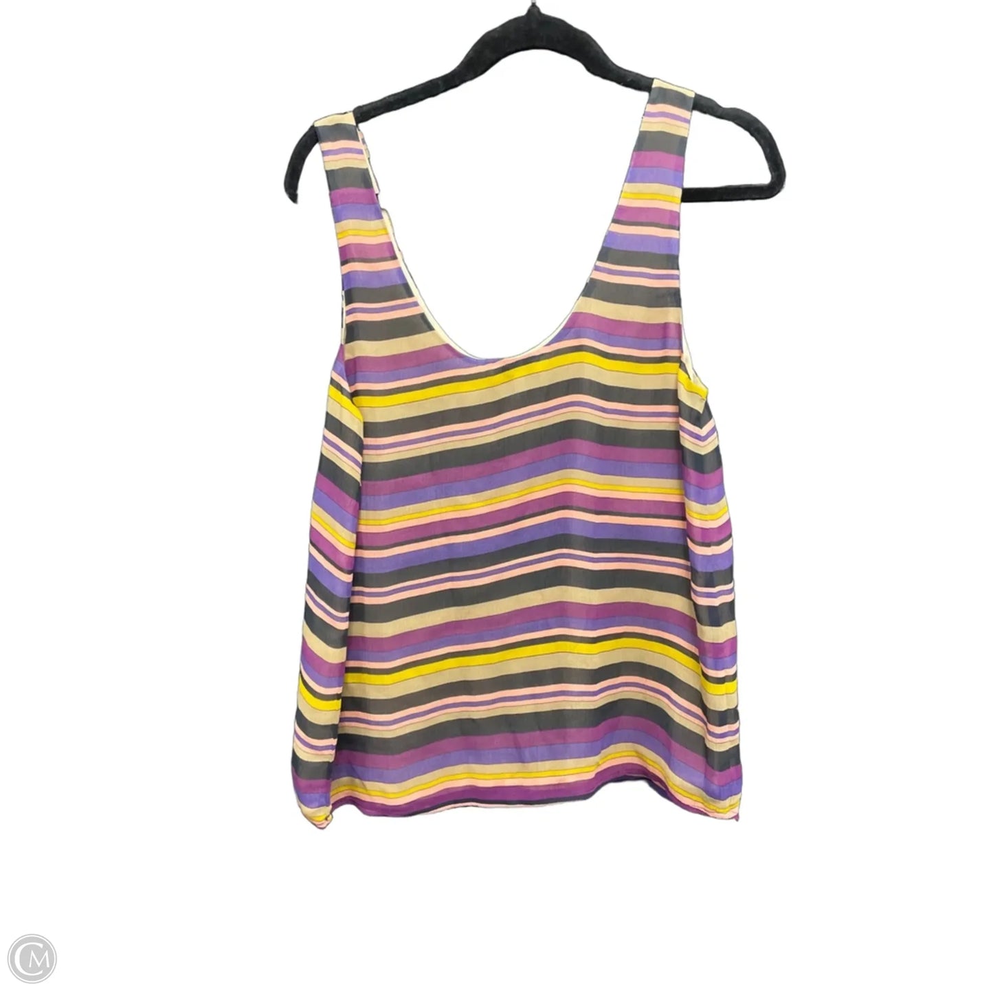 Top Sleeveless By Joie In Striped Pattern, Size: S