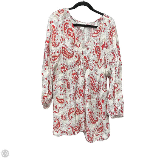 Dress Casual Short By H&m In Paisley Print, Size: L