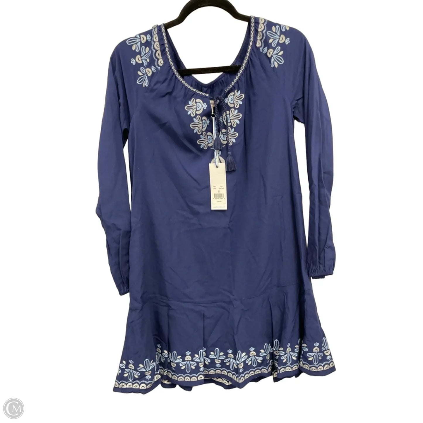 Dress Casual Short By Southern Tide In Blue & White, Size: S
