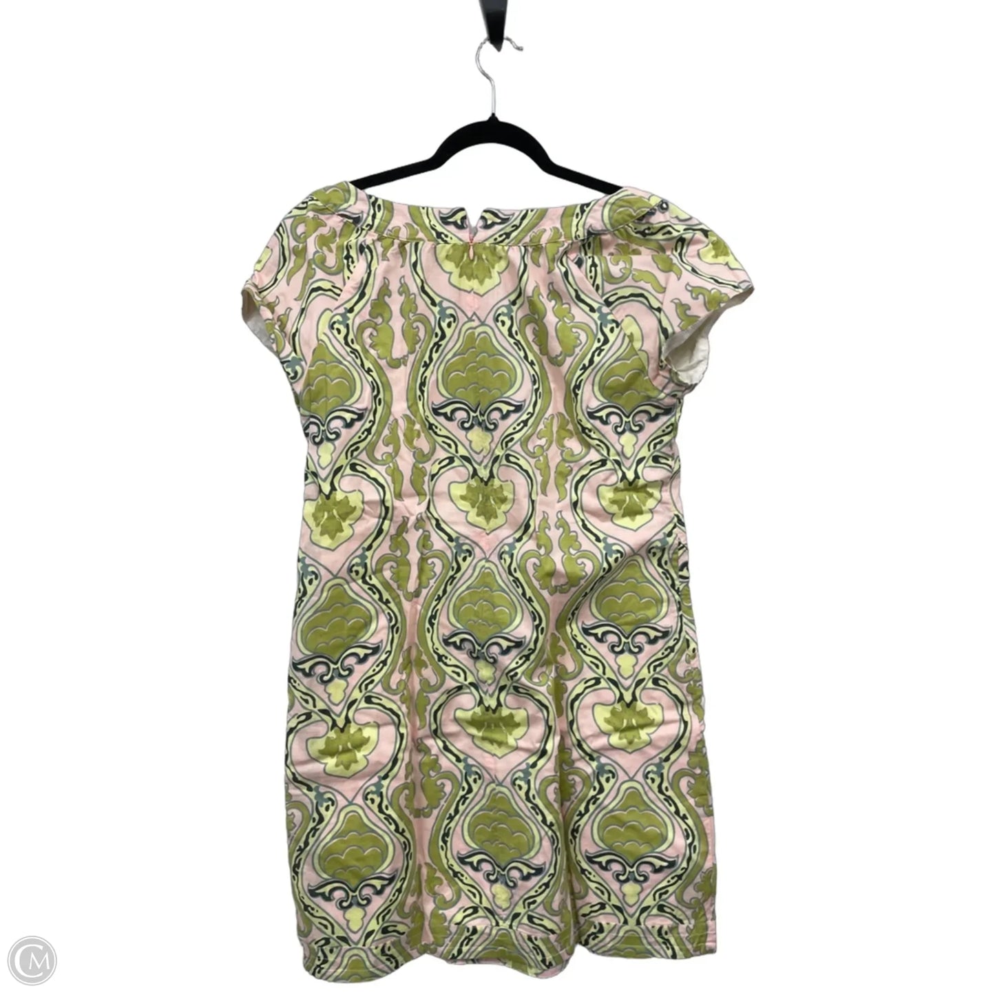 Dress Casual Short By J. Crew In Green & Pink, Size: 8